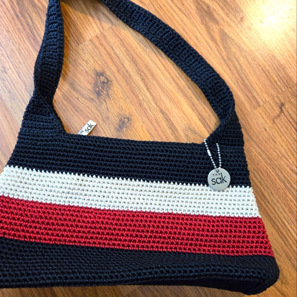 Vintage Saks Crocheted Purse